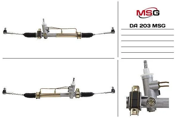 <strong>Рульова рейка з ГУР нова Daewoo Matiz 98-11 MSG DA203 (фото 1)</strong>