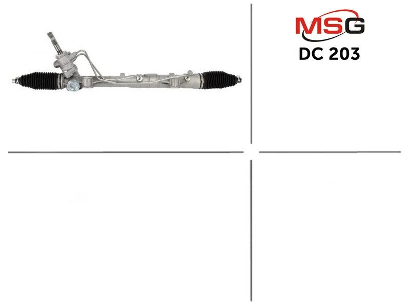 <strong>Рульова рейка з ГУР нова Renault Dokker 12-21, Renault Logan 13-, Dacia Logan 12-22 MSG DC 203 (фото 1)</strong>