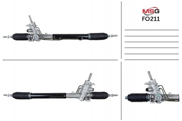 <strong>Кермова рейка з ГУР VW Sharan 96- MSG FO 211 (фото 1)</strong>