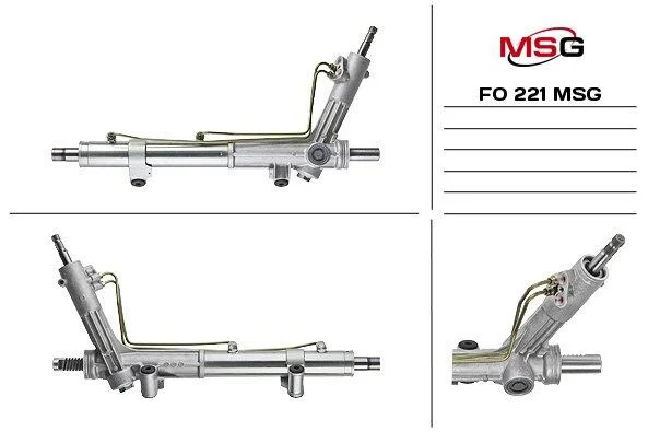 <strong>Рульова рейка з ГУР нова Ford Transit 86-00 MSG FO221 (фото 1)</strong>