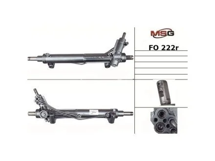 Рульова рейка з ГУР відновлена Ford Connect 02-13, Ford Transit 06-14, Ford Transit 00-06 для Ford MSG FO 222R фото товару