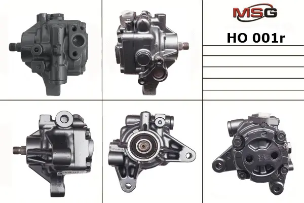 <strong>Насос ГПК відновлений Honda CR-V 07-12, Honda CR-V 01-07 MSG HO001R (фото 1)</strong>