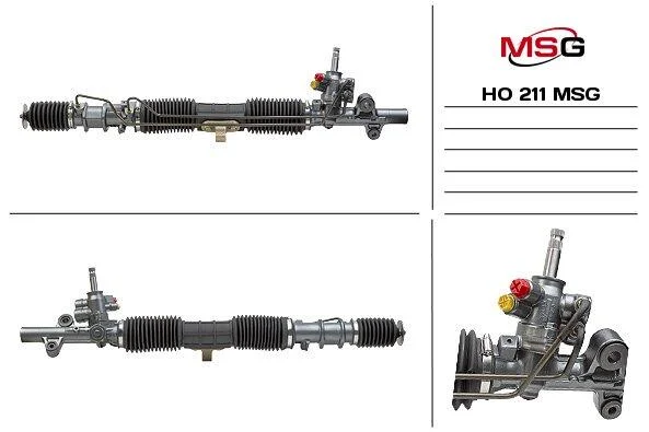 <strong>Рульова рейка з ГУР нова Honda CR-V 01-07 MSG HO211 (фото 1)</strong>