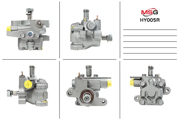 <strong>Насос ГПК відновлений Hyundai Sonata EF 98-04, Hyundai Santa FE 00-06, Kia Magentis 00-05 MSG HY005R (фото 1)</strong>