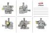 <strong>Насос ГПК відновлений Hyundai Sonata EF 98-04, Hyundai Santa FE 00-06, Kia Magentis 00-05 MSG HY005R (фото 1)</strong>