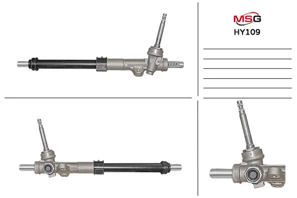 <strong>Рульова рейка без ГУР нова Hyundai Tucson (IX35) 09-16, Hyundai Tucson 04-09, Kia Sportage 10-15 MSG HY109 (фото 1)</strong>