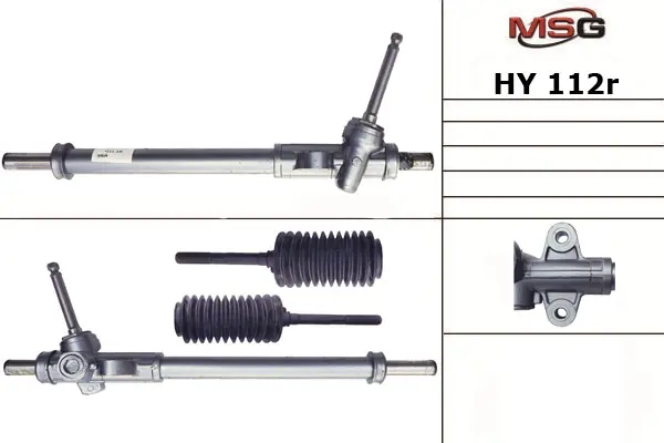 <strong>Рульова рейка без ГПК відновлена Hyundai i-20 08-14 MSG HY112R (фото 1)</strong>