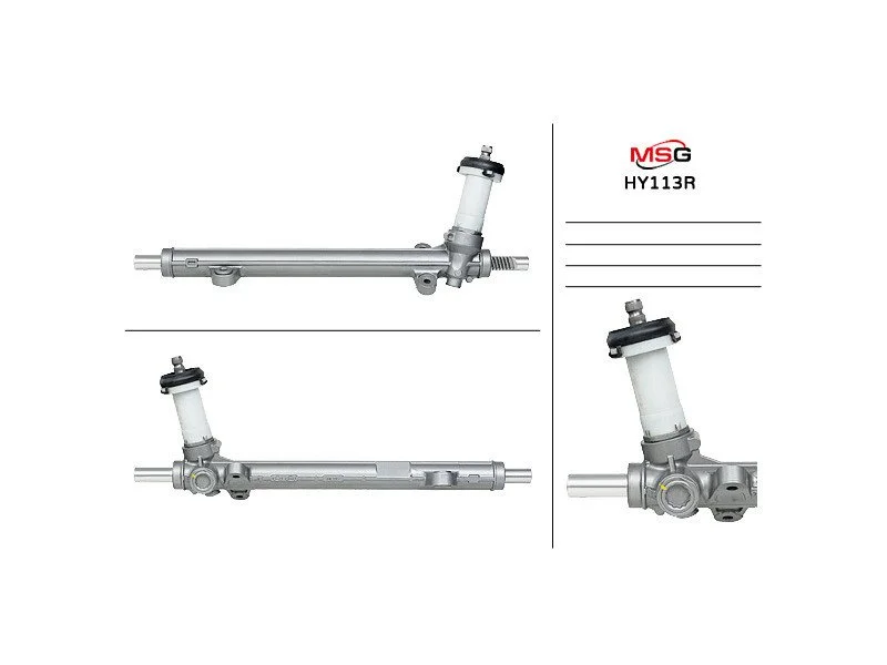 <strong>Рульова рейка без ГУР відновлена Hyundai Sonata YF 09-14, Kia Optima 10-16 MSG HY 113R (фото 1)</strong>