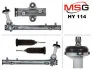 <strong>Рульова рейка без ГУР нова Hyundai Grand Santa FE 12-18, Hyundai Santa FE 12-18, Kia Sorento 09-15 MSG HY114 (фото 1)</strong>