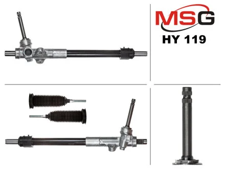 Рульова рейка без ГУР нова Hyundai IX35 13-15, Hyundai Tucson (IX35) 09-16, Kia Sportage 10-15 для KIA, Hyundai MSG HY119 фото товара