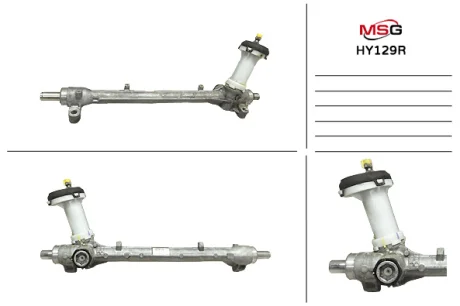 Рульова рейка без ГУР відновлена Hyundai Solaris 17-, Kia RIO 17- для KIA, Hyundai MSG HY129R фото товара