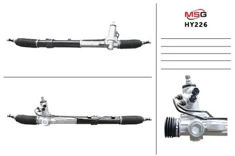 Рульова рейка з ГУР нова Hyundai Santa Fe 06-12 для Hyundai, KIA MSG HY226 фото товару