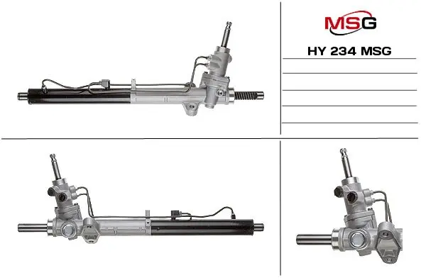 <strong>Рульова рейка з ГУР нова Hyundai Sonata YF 09-14, Kia Optima 10-16 MSG HY234 (фото 1)</strong>