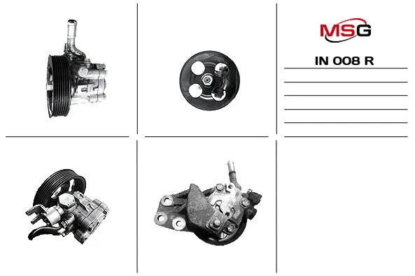 <strong>Насос ГУР відновлений Infiniti FX/QX70 08-17 MSG IN008R (фото 1)</strong>