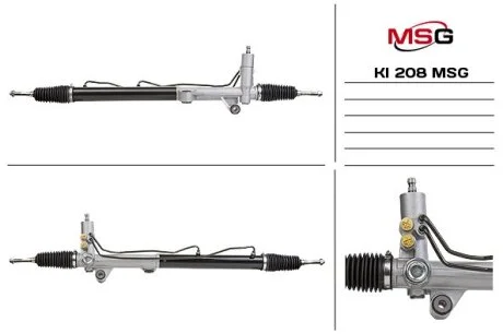 Рульова рейка з ГУР нова Kia Sorento 02-09 для KIA MSG KI208 фото товара