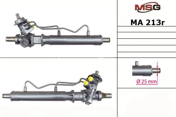 <strong>Рульова рейка з ГУР відновлена MSG MA213R (фото 1)</strong>