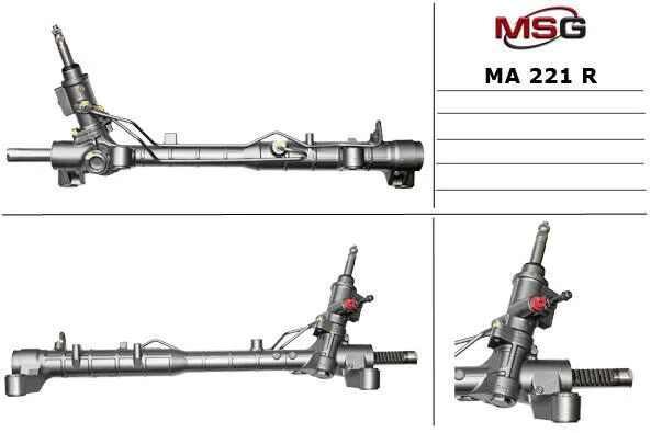 <strong>Рульова рейка з ГУР відновлена Mazda CX-7 06-12 MSG MA221R (фото 1)</strong>