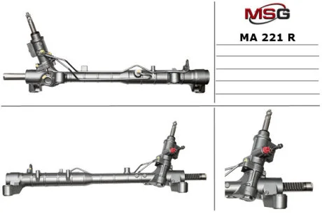Рульова рейка з ГУР відновлена Mazda CX-7 06-12 для Mazda MSG MA221R фото товару