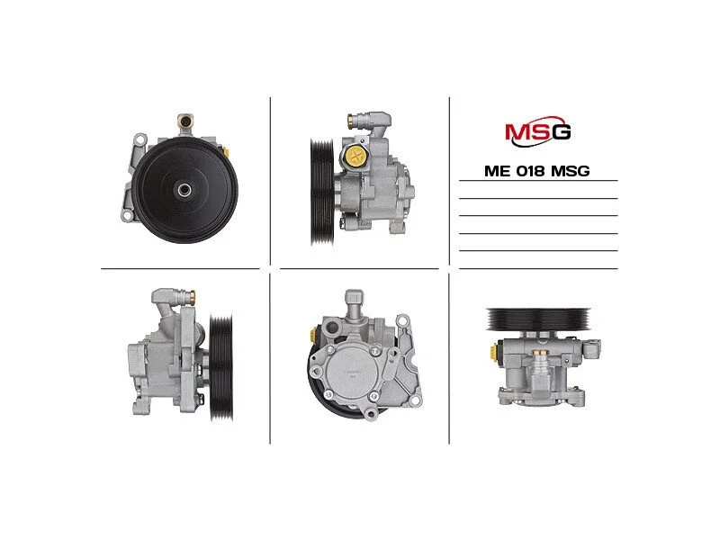 <strong>Насос ГУР новий Mercedes-Benz E-Class W211 02-09, Mercedes-Benz C-Class W203 00-07, Mercedes-Benz C-Class W202 93-00 MSG ME 018 (фото 1)</strong>