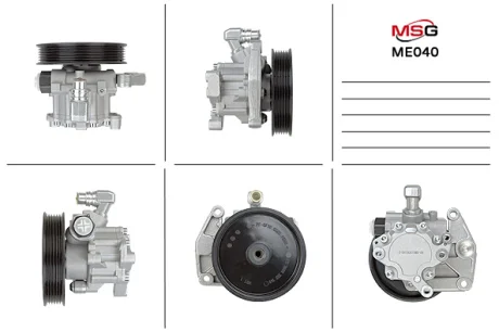 Насос ГУР новий Mercedes-Benz CLS C219 03-10, Mercedes-Benz S-Class W221 05-13, Mercedes-Benz E-Class W211 02-09 для Mercedes MSG ME040 фото товару