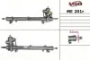 <strong>Кермова рейка з Г/П (відновлена, ZF) MERCEDES A W 168 97-04 MSG ME 201R (фото 1)</strong>