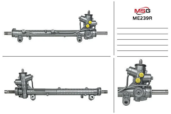<strong>Рульова рейка з ГУР відновлена Mercedes-Benz A-Class W168 97-04 MSG ME239R (фото 1)</strong>