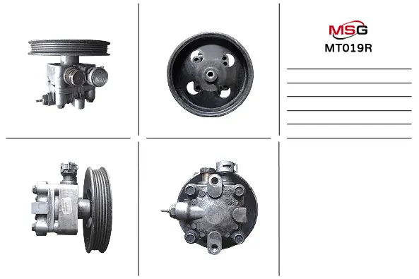 <strong>Насос ГПК відновлений Mitsubishi Eclipse 00-05, Chrysler Sebring 00-06 MSG MT019R (фото 1)</strong>