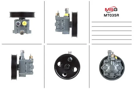 Насос ГУР відновлений Mitsubishi Galant 04-12 для MSG MT035R фото товара