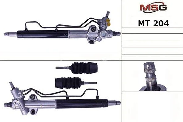 <strong>Рульова рейка з ГУР нова Mitsubishi Pajero III 00-07 MSG MT204 (фото 1)</strong>