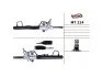 <strong>Рульова рейка з ГУР нова Mitsubishi L200 15-19, Mitsubishi L200 06-15 MSG MT 214 (фото 1)</strong>