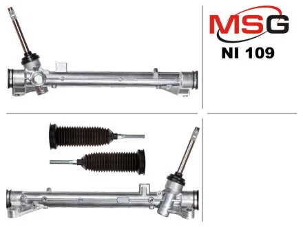 Рульова рейка без ГУР нова Renault Kadjar 15-22, Nissan Qashqai 14-22 для Nissan, Renault MSG NI109 фото товару