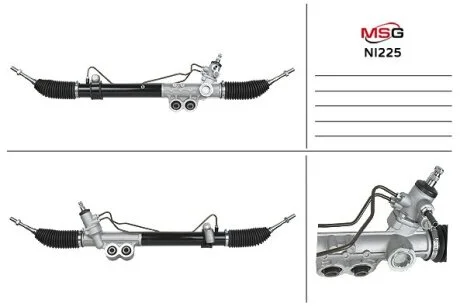Рульова рейка з ГУР нова Nissan Pathfinder R51 04-14, Nissan Navara 05-15 для Nissan MSG NI225 фото товару