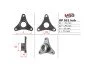 <strong>Флянець насосу Г/П Opel Movano 00- Renault Trafic 01- MSG OP 031HUB (фото 1)</strong>