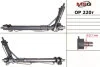 <strong>Рульова рейка з ГУР відновлена Renault Master III 10-, Nissan NV400 10-21, Opel Movano B 10-21 MSG OP220R (фото 1)</strong>