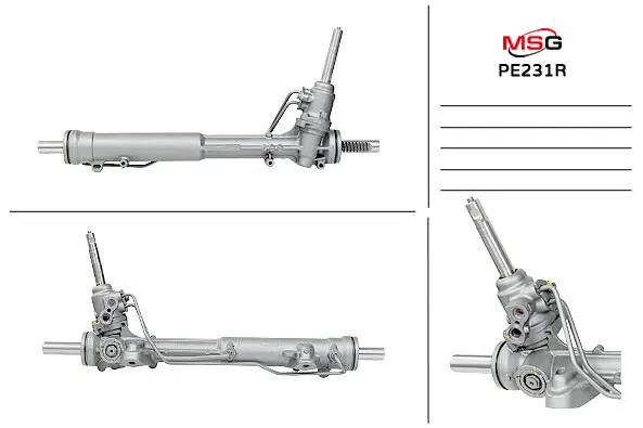 <strong>Рульова рейка з ГУР відновлена Peugeot 508 10-18 MSG PE231R (фото 1)</strong>