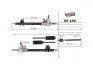 <strong>Кермова рейка без г/п Renault Clio 1.2-1.8 93-95 MSG RE 109 (фото 3)</strong>