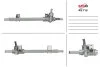 <strong>Рульова рейка без ГУР нова Renault Symbol 98-08, Renault Clio II 98-05, Renault Kangoo 97-07 MSG RE112 (фото 1)</strong>