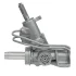 <strong>Рульова рейка з ГУР відновлена Renault Laguna III 07-15 MSG RE213R (фото 4)</strong>