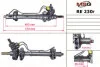 <strong>Рульова рейка з ГУР відновлена Renault Clio II 98-05, Renault Kangoo 97-07, Nissan Kubistar 03-08 MSG RE230R (фото 1)</strong>