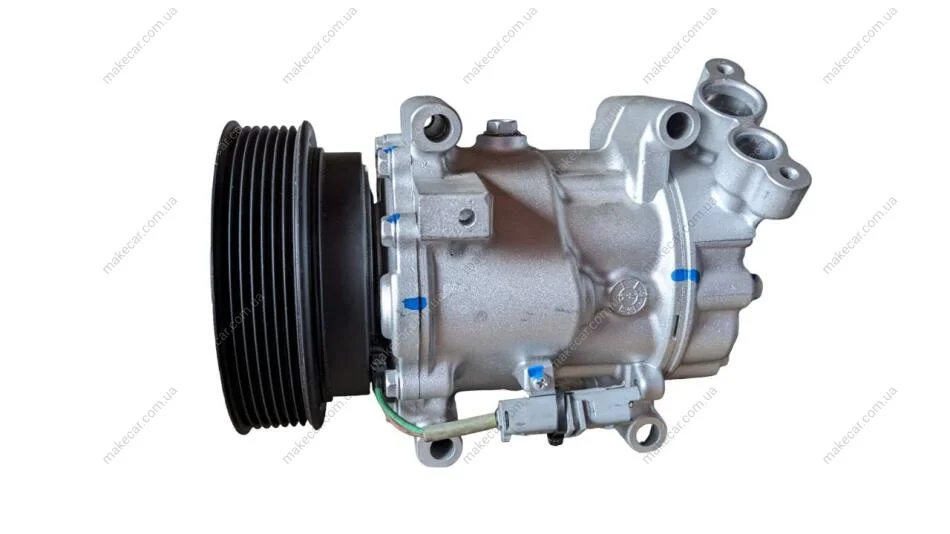 <strong>Компресор кондиціонера відновлений RENAULT Clio III 05-12, Modus 04-08, Twingo 07-13; NISSAN Qashqai 07-14, Note 05-12, Juke 10-19, Micra K12 03-10, Tiida C11 04-12, NV200 10- MSG SD6V12-1446 (фото 1)</strong>