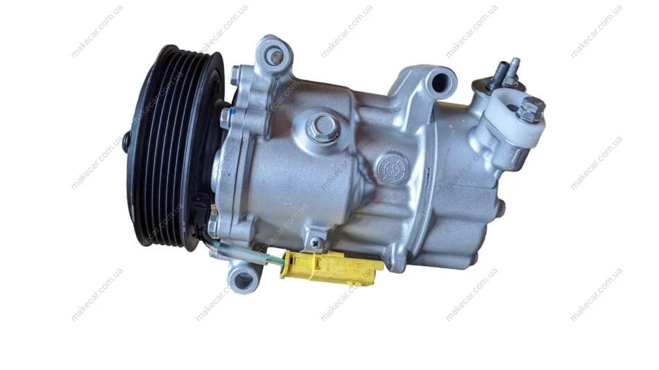 <strong>Компресор кондиціонера відновлений FIAT Fiorino 07-, Qubo 08-19; PEUGEOT Bipper 08-17, 206 98-12, 1007 04-09; CITROEN Nemo 08-17, C3 09-16, C3 01-09, C2 03-08 MSG SD6V12-1449 (фото 1)</strong>