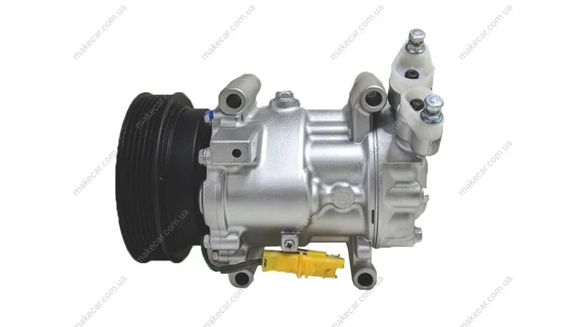 <strong>Компресор кондиціонера відновлений RENAULT Kangoo 09-17, Kangoo 08-17, Kangoo 97-07, Megane II 03-09, Scenic II 03-09, Clio III 05-12, Modus 04-08, Twingo 07-13; NISSAN Qashqai 07-14, Note 05-12, Micra K12 03-10, NV200 10- MSG SD6V12-1918 (фото 1)</strong>