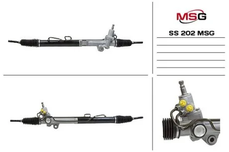 Рульова рейка з ГУР нова SsangYong Rexton 01-06, SsangYong Actyon 06-11, SsangYong Kyron 05-11 для SsangYong MSG SS202 фото товару