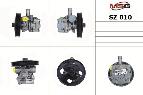 <strong>Насос ГУР новий Suzuki Grand Vitara 98-05 MSG SZ010 (фото 1)</strong>