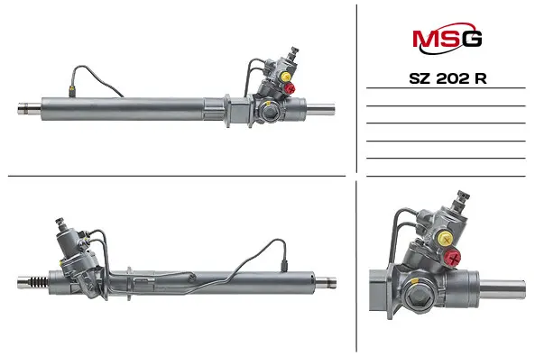 <strong>Рульова рейка з ГУР відновлена Suzuki Grand Vitara 98-05 MSG SZ202R (фото 1)</strong>
