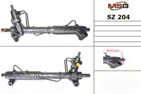 Рульова рейка з ГУР нова Suzuki Grand Vitara 06-17 для MSG SZ204 фото товару