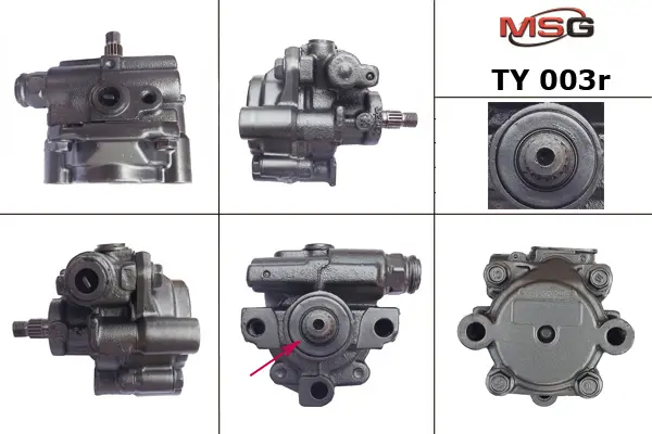 <strong>Насос ГПК відновлений Toyota Camry 01-06, Lexus RX 98-03, Lexus RX 03-09 MSG TY003R (фото 1)</strong>