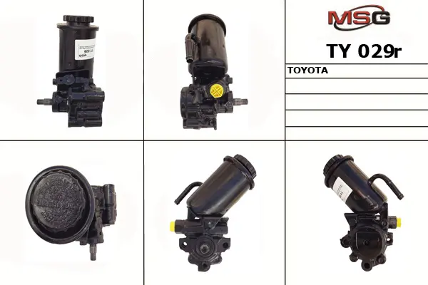 <strong>Насос ГУР відновлений Toyota 4Runner 96-02, Toyota Tacoma 95-04, Toyota Land Cruiser Prado 90 96-02 MSG TY029R (фото 1)</strong>