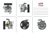 <strong>Насос ГУР відновлений Toyota RAV4 00-05, Toyota Corolla Verso 04-09, Toyota Avensis 97-03 MSG TY033R (фото 1)</strong>