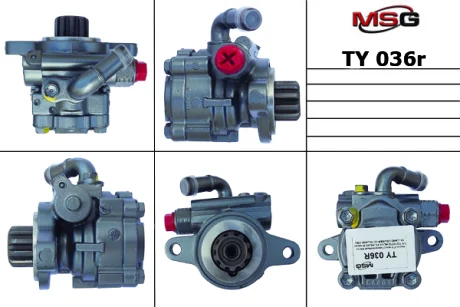 Насос ГПК відновлений Toyota Tacoma 95-04, Toyota Hilux 05-16, Toyota Land Cruiser Prado 120 03-09 для Toyota MSG TY036R фото товару